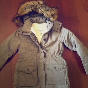 Abercrombie Kids Girls Bomber Jacket